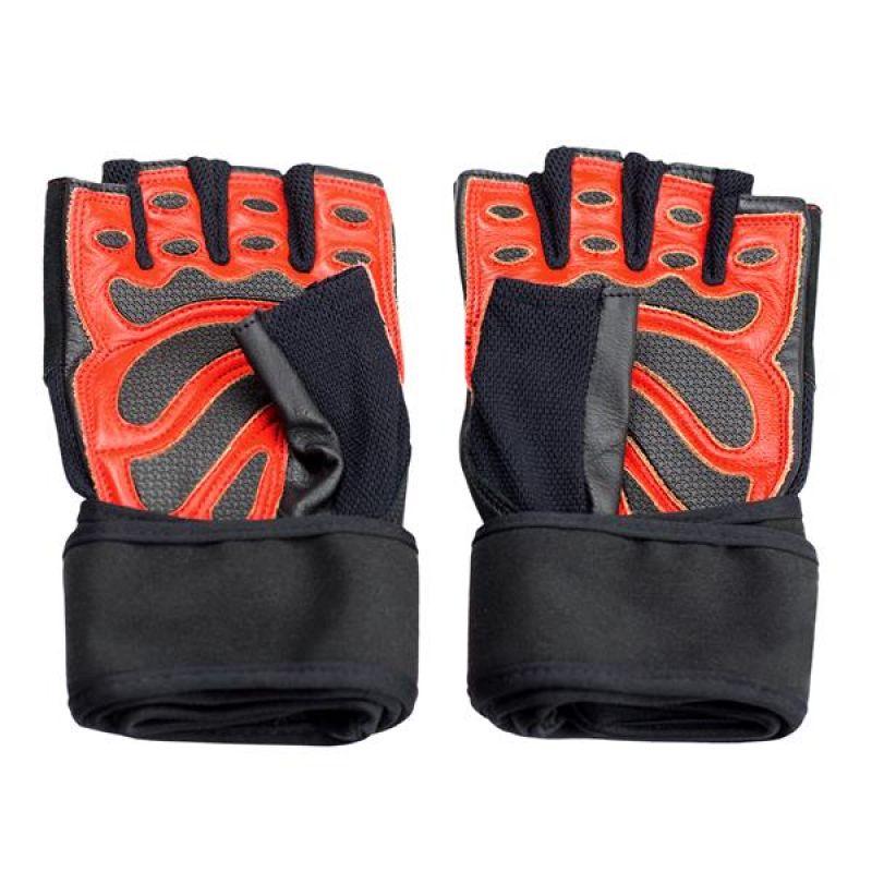 Black / Red HMS RST01 rM gym gloves Accessories/Gloves Your Sports Performance