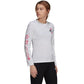 T-shirt adidas Floral Long Sleeve W H14699 Clothing/Training Adidas
