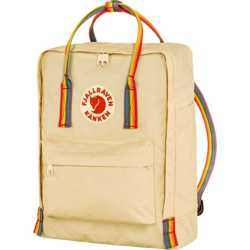 Fjallraven Kanken Rainbow backpack - light oak/patt Odzież militarna/Spodnie Your Sports Performance