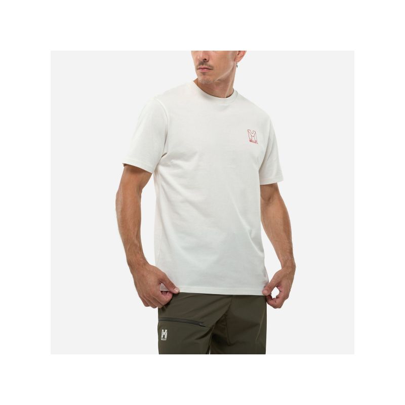 MILLET Cimaï Climb Ts Ss M beige men's t-shirt