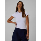 Women's slim plain T-shirt 4F 4FRSS26TTSHF4520-10S 4f