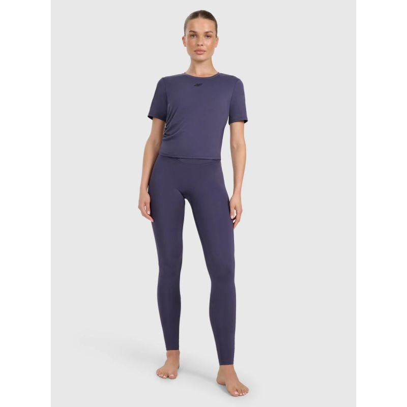 Women's quick-drying yoga and pilates leggings 4F 4FWAW25TFTIF369-31S 4f