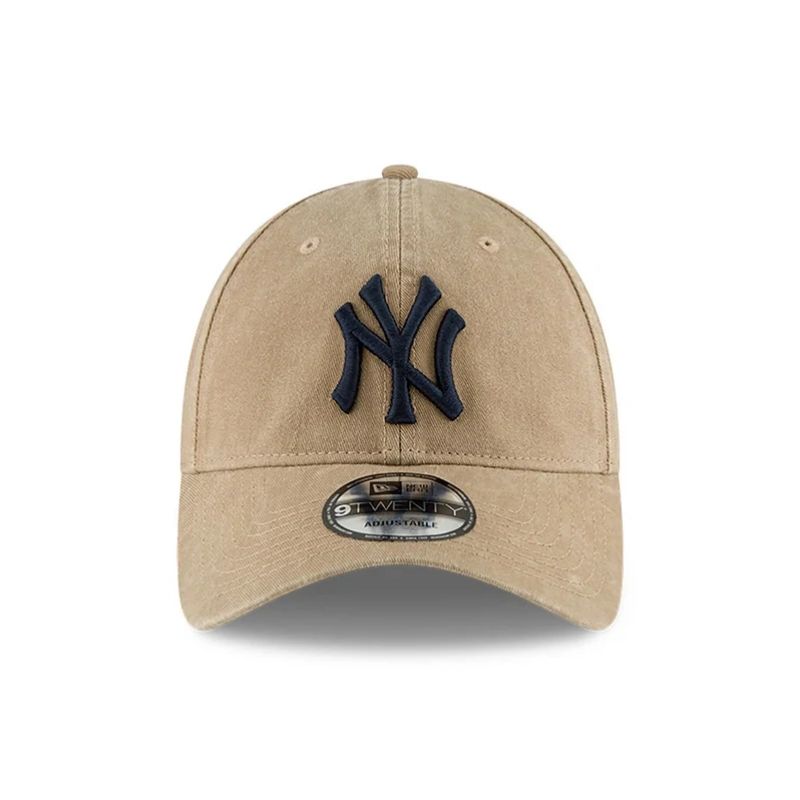 New Era 9TWENTY MLB NY New York Yankees Core Classic Beige Cap - 60235283