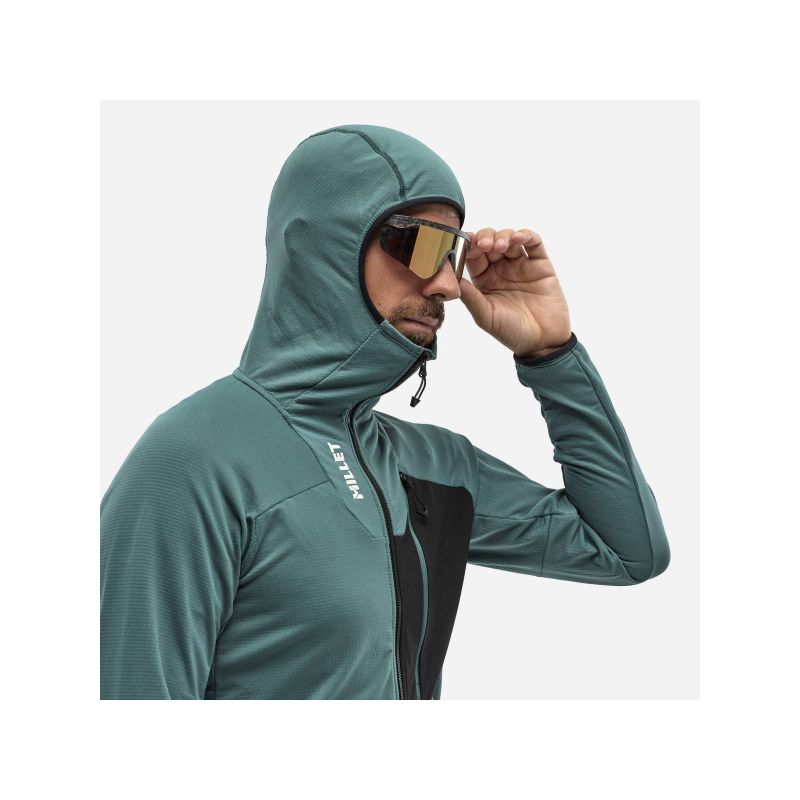MILLET TRILOGY ICON LIGHTGRID HM sweatshirt green