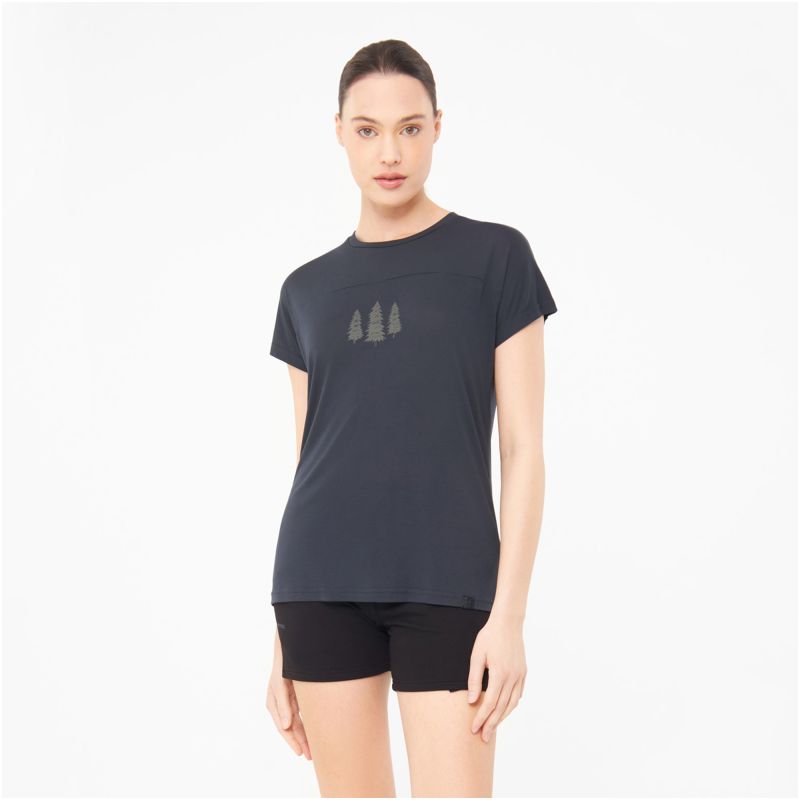 VIKING Likelo Lady Bamboo Women’s Navy T-Shirt