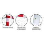 Football goal with net 300x200x110 cm Allround Dunlop - 0666 Odzież/Odzież na co dzień Your Sports Performance