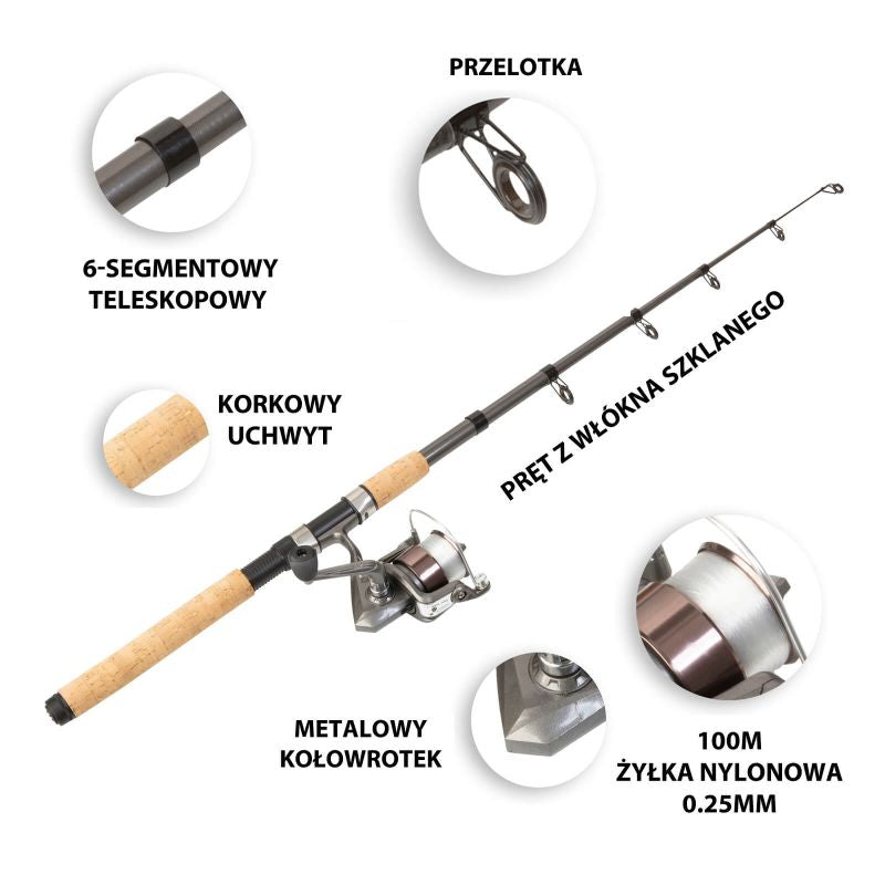 MacGyver Big Fish 41 W 1 Fishing Kit 102279 Accessories/Wędkarskie Your Sports Performance