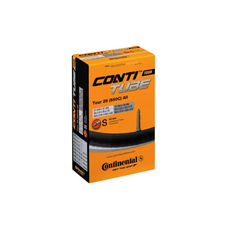 CONTINENTAL tube TOUR 26 37/47-559/597 AV40 mm Continental/Dętka Your Sports Performance