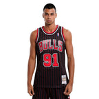 Mitchell &amp; Ness Chicago Bulls NBA Swingman Alternate Jersey Bulls 95 Dennis Rodman M SMJYGS18150-CBUBLCK95DRD Clothing/Lifestyle/T-shirts/Mitchell & Ness Your Sports Performance