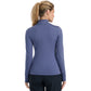 Women's thermal sweatshirt 4F F098 denim 4FWAW25UBRUF098 32S In preparation Your Sports Performance