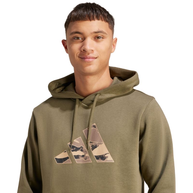 Men's adidas Camo olive sweatshirt JM6379 adidas
