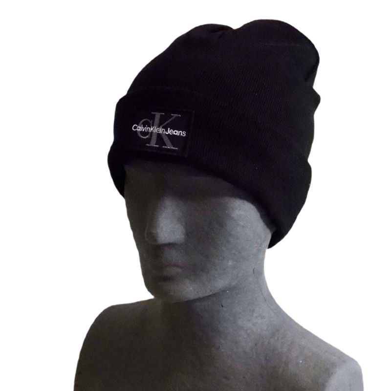 Calvin Klein CK Logo Beanie Black - LZ04D8080G-UB1 Calvin Klein