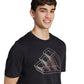 T-shirt adidas Tech Outline Graphic M JJ3866 Clothing/Lifestyle/T-shirts Adidas