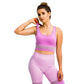 GymHero Stripes Bra BRA-MAUVE Purple L In preparation Your Sports Performance