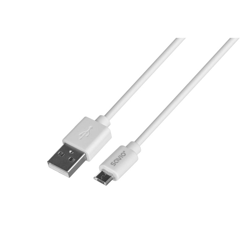 SAVIO CL-123 cable (Micro USB - USB 2.0; 1m; white) In preparation Your Sports Performance
