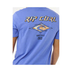 Men's RIP CURL Fade Out Icon Tee Blue