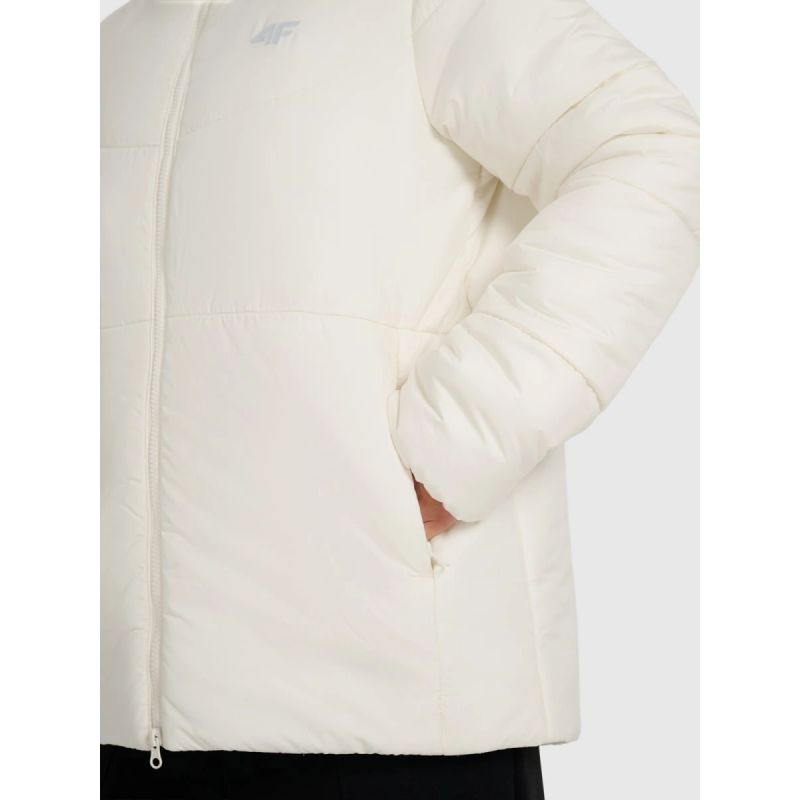 Women's Puffer Jacket with Synthetic Filling 4F 4FWAW25TDJAF583-12S