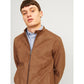 Jack&Jones JJEDYLAN CLEAN JACKET NOOS 12261197 COGNAC synthetic suede jacket To be categorized Your Sports Performance
