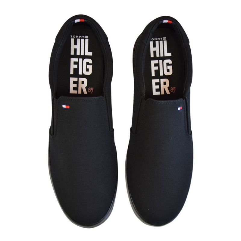 Tommy Hilfiger Iconic Slip On Men's Shoes Black - FM0FM00597 0GK Obuwie/Buty na co dzień Your Sports Performance