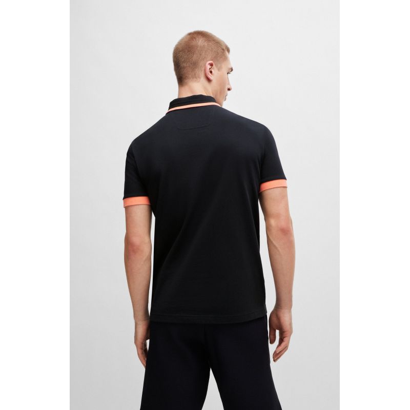 BOSS Paddy 1 NERO Men's Polo Shirt Regular Fit Black (50512995-001) Boss