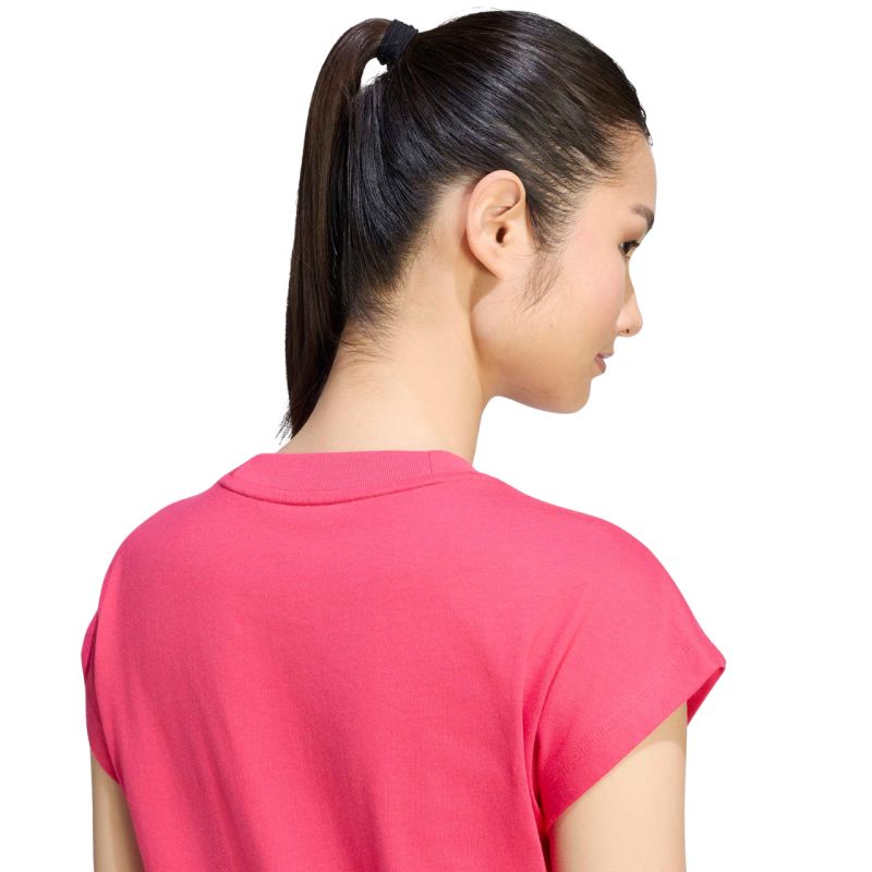 adidas Essentials Small Logo Pink Women's T-Shirt KF8395