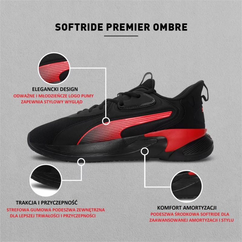 Puma Softride Premier Ombre M 376189-01 shoes Footwear/Lifestyle Puma