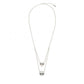 KARL LAGERFELD SILVER NECKLACE K/IKONIK PAVE In preparation Your Sports Performance