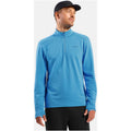 Men’s Odlo ESSENTIAL THERMAL 1/2-Zip Mid Layer with Mock Neck, blue