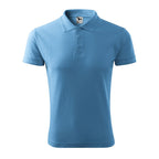 Malfini Pique Polo M MLI-20314 polo shirt (azure) Clothing/Lifestyle/T-shirts/Malfini/Polo Malfini