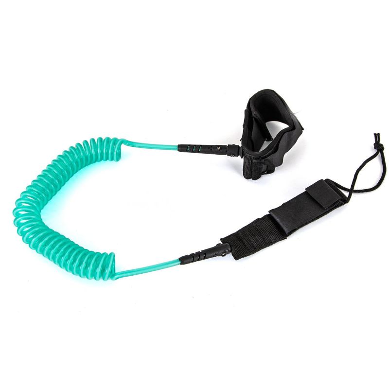 ENERO SUP BOARD SAFETY ROPE 10 FEET GREEN Accessories Your Sports Performance