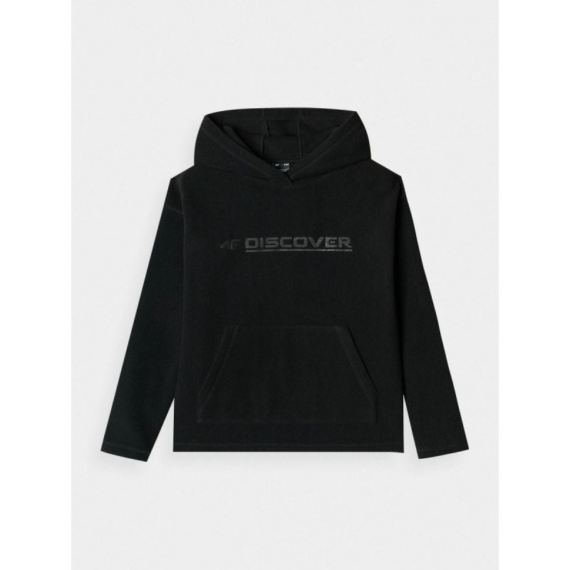 Boys' regular hooded fleece 4F Junior 4FJWAW24TFLEM213-20S *Kategoria tymczasowa Your Sports Performance