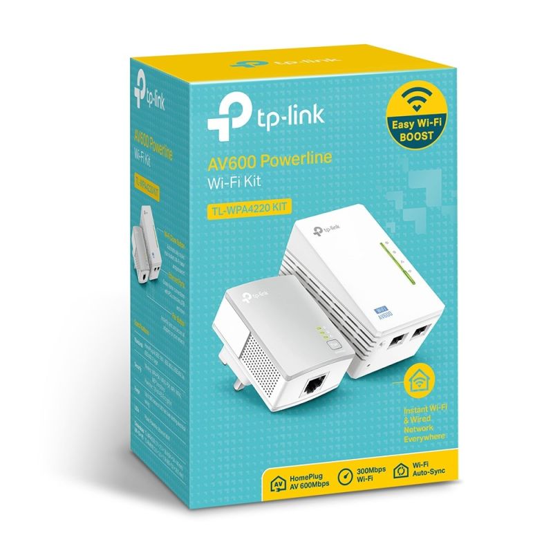 TP-LINK TL-WPA4220KIT transmitter Komunikacja i łączność/PowerLine – Home Plug Your Sports Performance