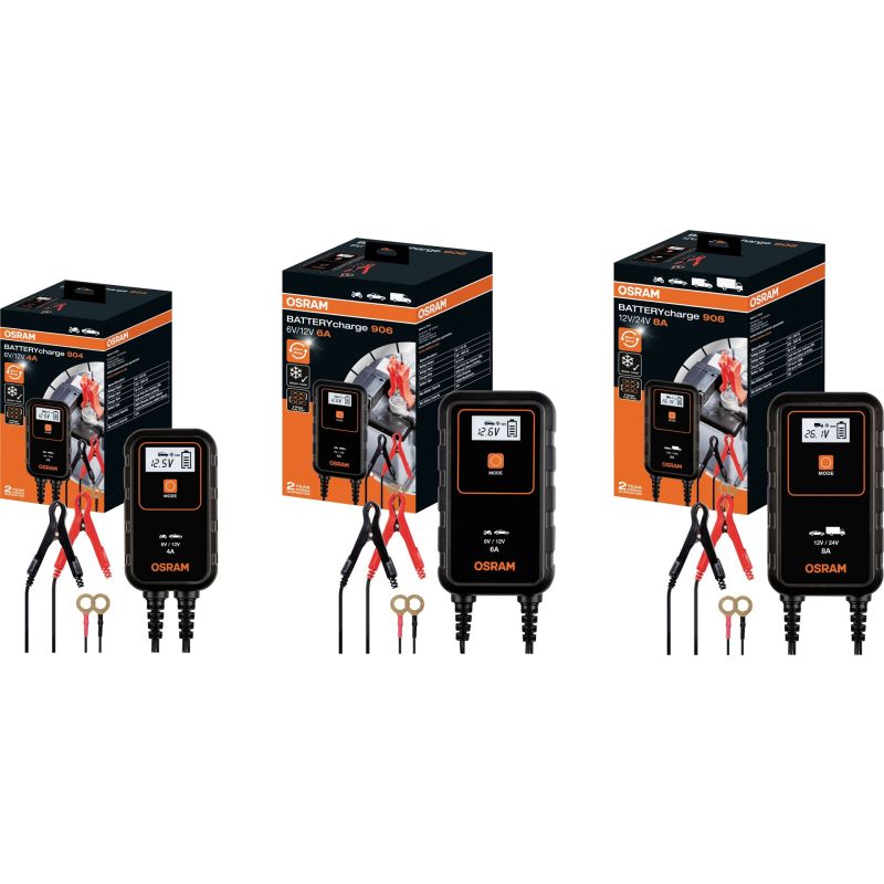 Battery Charge 908 Battery Charger Elektryka samochodowa/Prostowniki Your Sports Performance