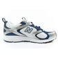 New Balance 408 men's sports shoes sneakers fashionable comfortable white silver
