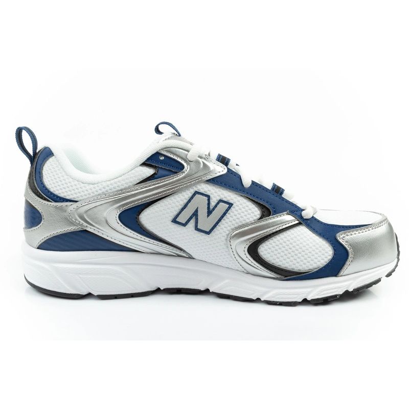 New Balance 408 men's sports shoes sneakers fashionable comfortable white silver
