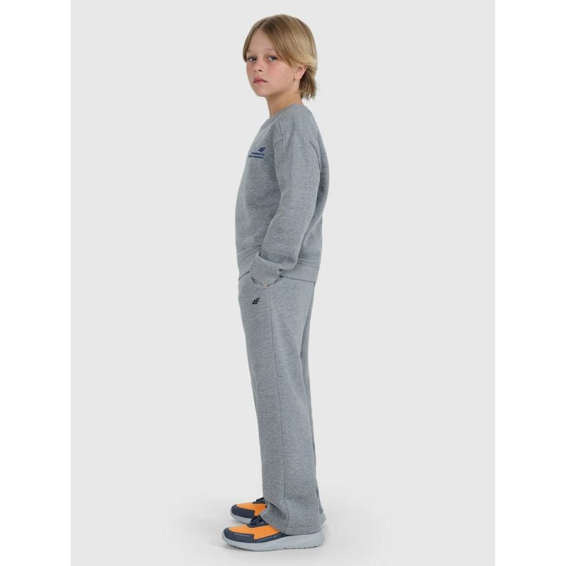 Boys' sweatpants 4F 4FJRAW25TTROM1670-20S