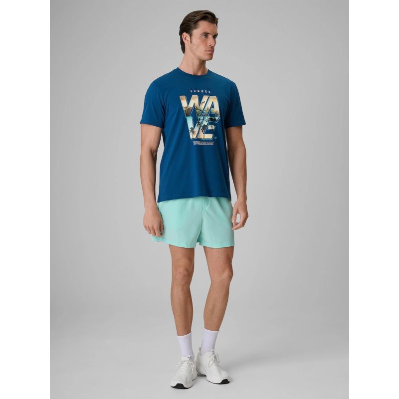 Men's regular printed T-shirt 4F 4FRSS26TTSHM4306-46S 4f