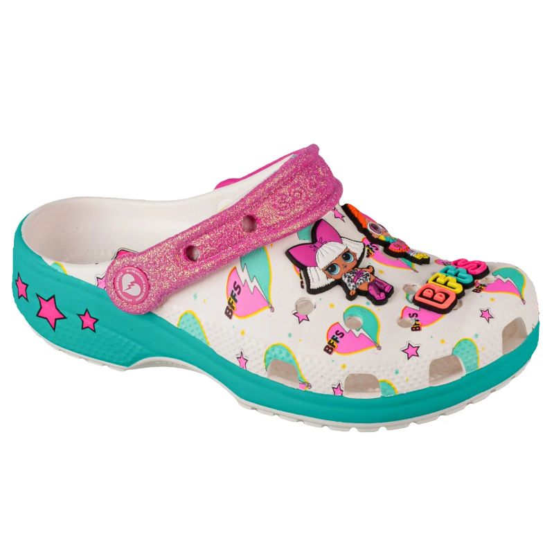 Crocs LOL Surprise Diva Girls Classic Clog Jr 209466-100 clogs Footwear/Outdoor Crocs
