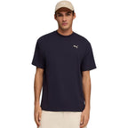 Puma ESS Elevated Relaxed Tee Navy Blue Men's T-Shirt 692018 16