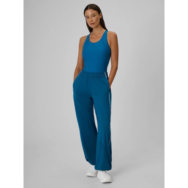 Women's quick-drying wide-leg trousers 4F 4FRSS26TTROF1966-46S 4f