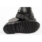 Levi's girls' Pasadene SE ankle boots, black, with zipper
