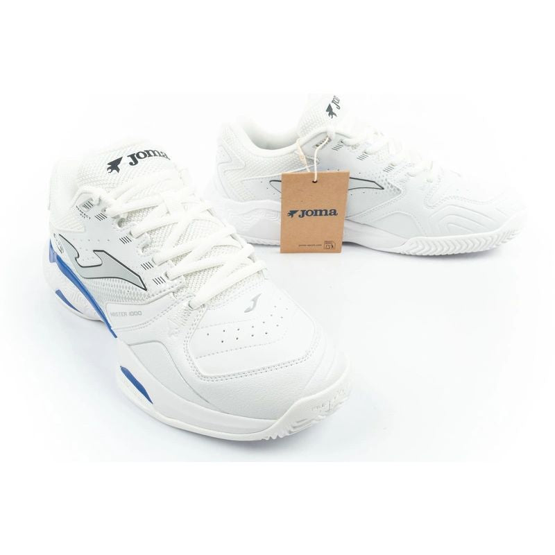 Joma Men's Joma Master 1000 2642 Tennis Shoes, Cushioning, White