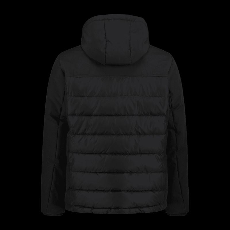 CMP men's winter jacket with hood, sports, insulated, black (34K0147/U901) CMP