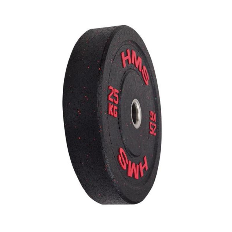 Olympic plate HMS RED BUMPER 25 kg HTBR25 Accessories/Training equipment Your Sports Performance