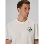 Men's relaxed T-shirt with print 4F 4FRSS26TTSHM4296-11S