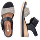 Leather wedge sandals Remonte W RKR646 Footwear/Lifestyle/Rieker Your Sports Performance