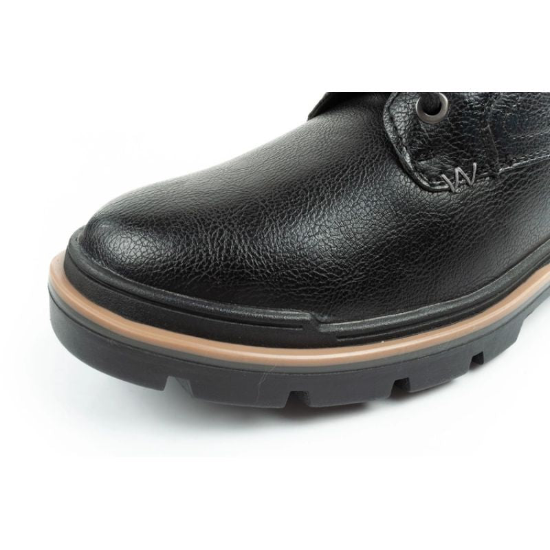 Wrangler Nevada men's shoes Chelsea boots elegant fashionable lace-up black In preparation Your Sports Performance