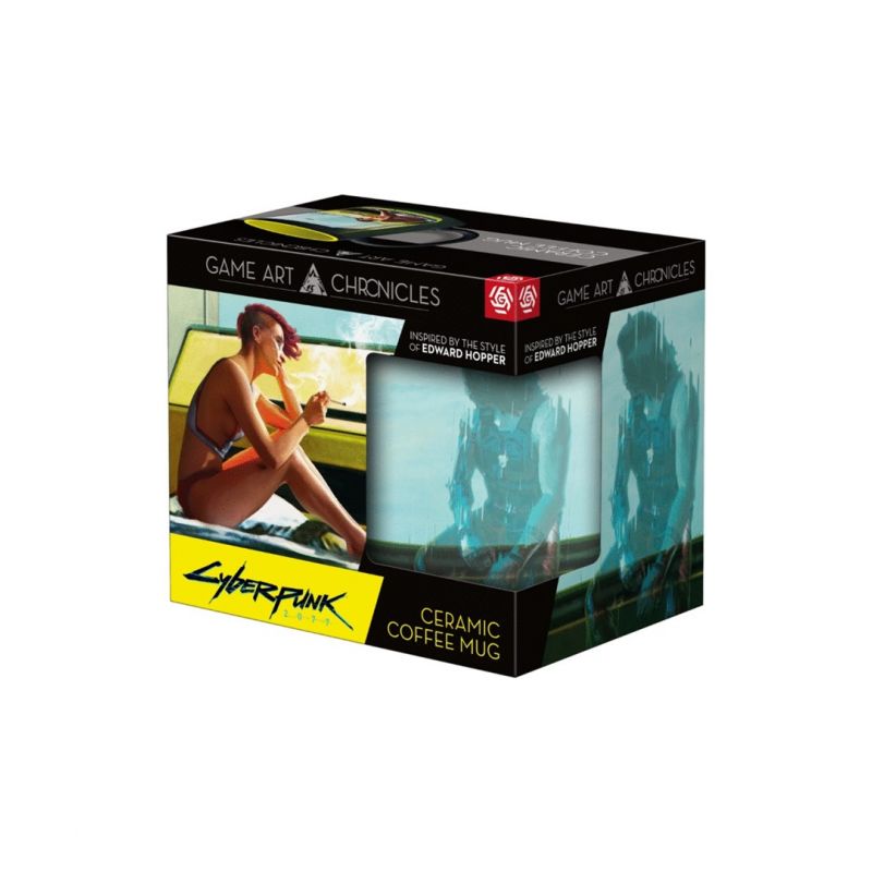 Good Loot Cyberpunk 2077 Edward Hopper Thermo Mug Gadżety dla graczy/Kubki Your Sports Performance