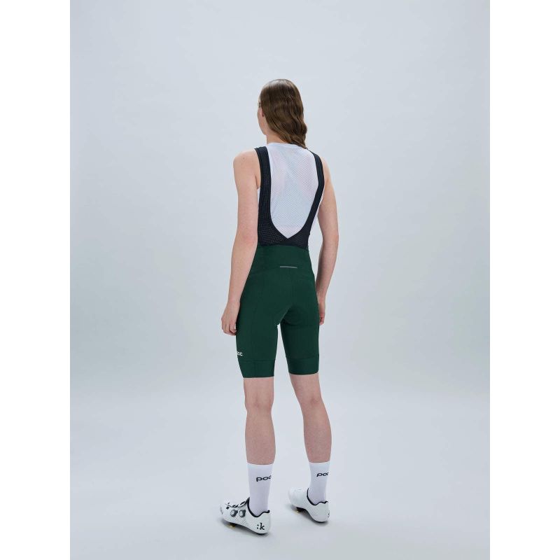 POC W's Cadence Bib Shorts Women's Cycling Bib Shorts, Green