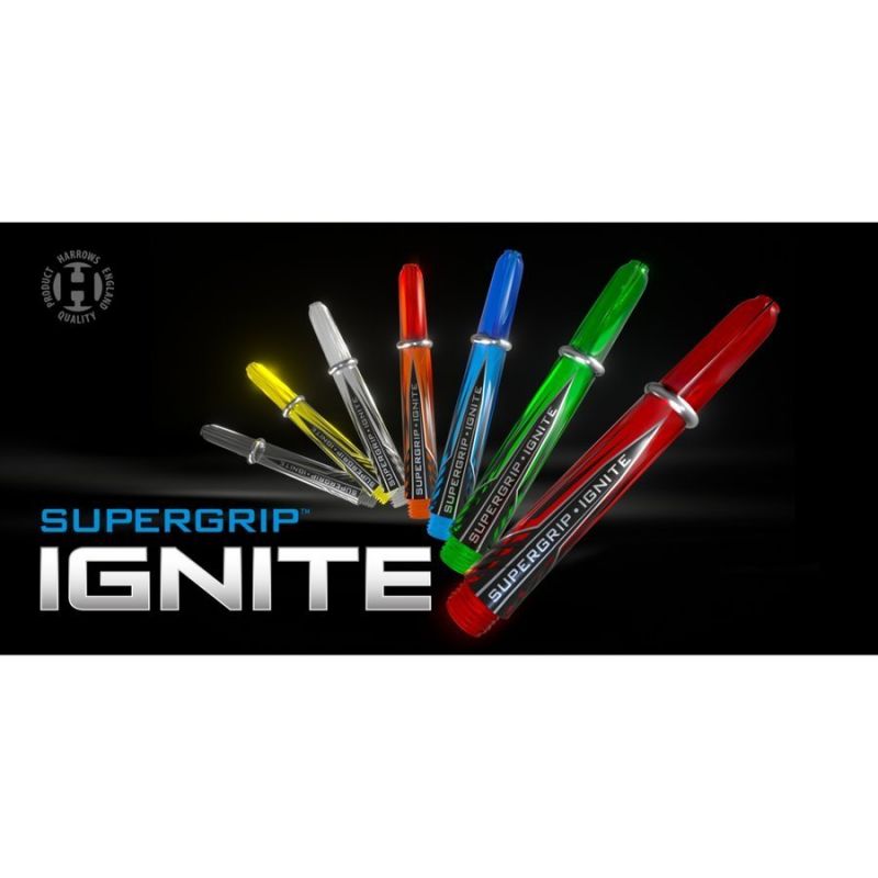 Harrows Supergrip Ignite shafts In preparation Your Sports Performance